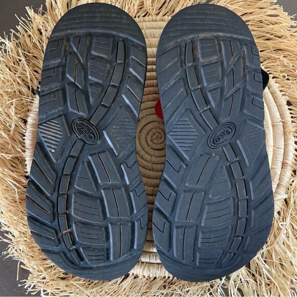 CHACO Men’s Custom Z/1 Sandals Red Black Size 7 - Picture 10 of 12